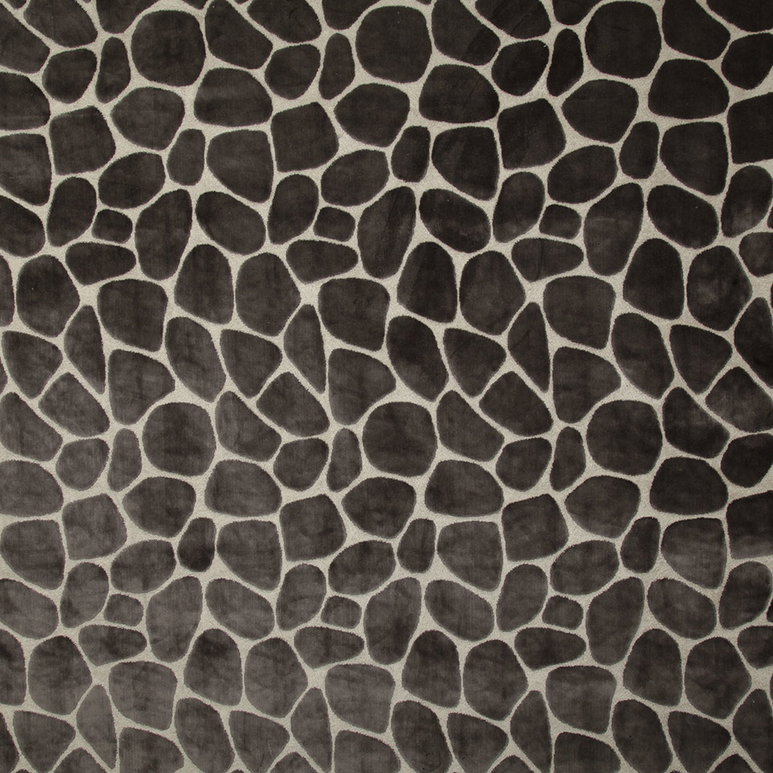 Pindler &amp; Pindler Lanka Charcoal Fabric