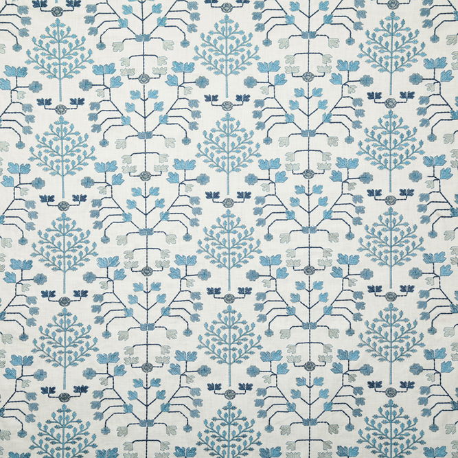 Pindler &amp; Pindler Folksy Delft Fabric