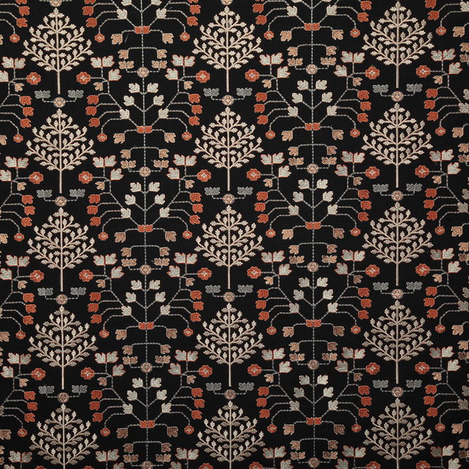 Pindler &amp; Pindler Folksy Noir Fabric