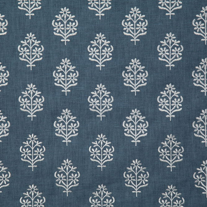 Pindler &amp; Pindler Moorshire Indigo Fabric