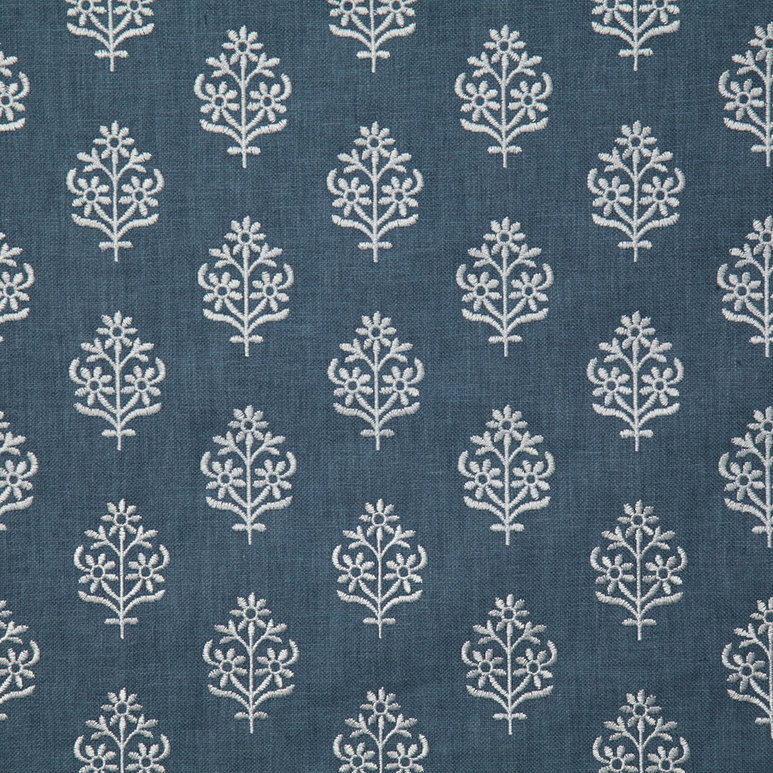 Pindler &amp; Pindler Moorshire Indigo Fabric