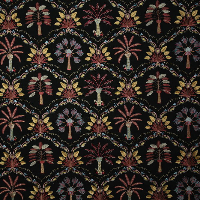 Pindler &amp; Pindler Delano Noir Fabric