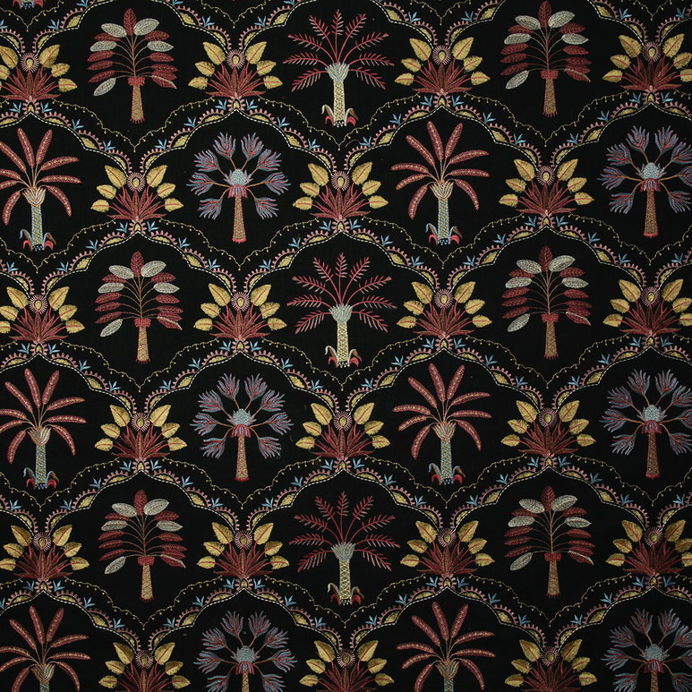 Pindler &amp; Pindler Delano Noir Fabric