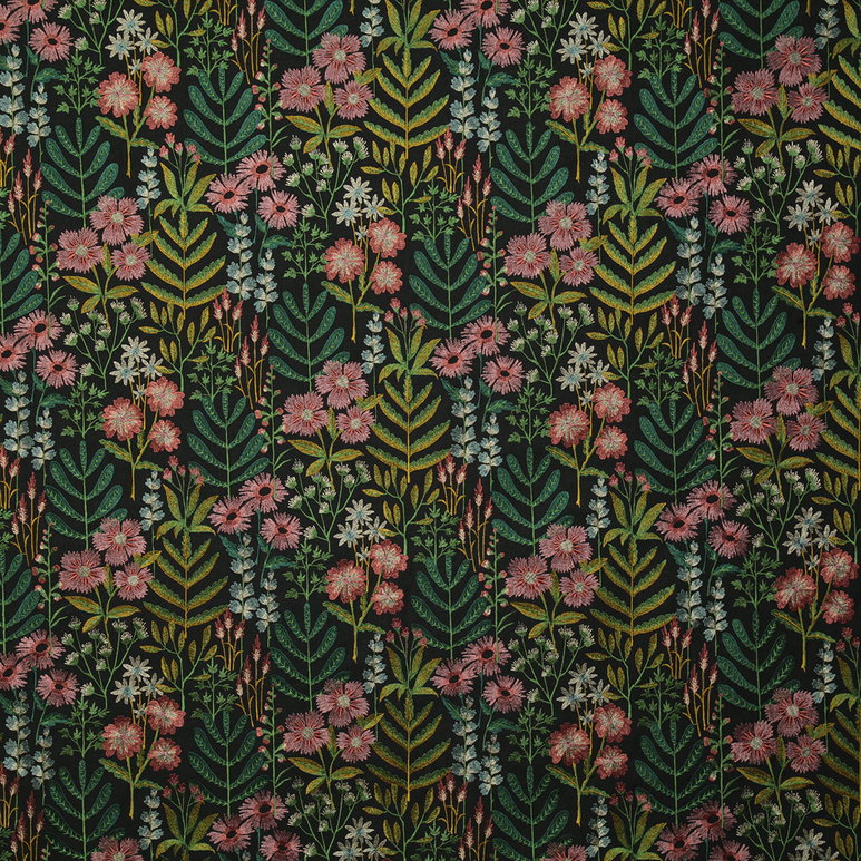 Pindler &amp; Pindler Constantine Noir Fabric