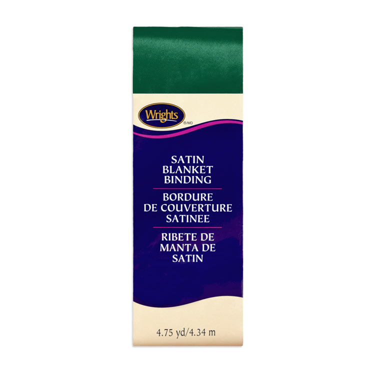 Wrights 2" Hunter Satin Blanket Binding - 4-3/4 Yards