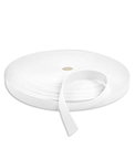 1" White Cotton Webbing