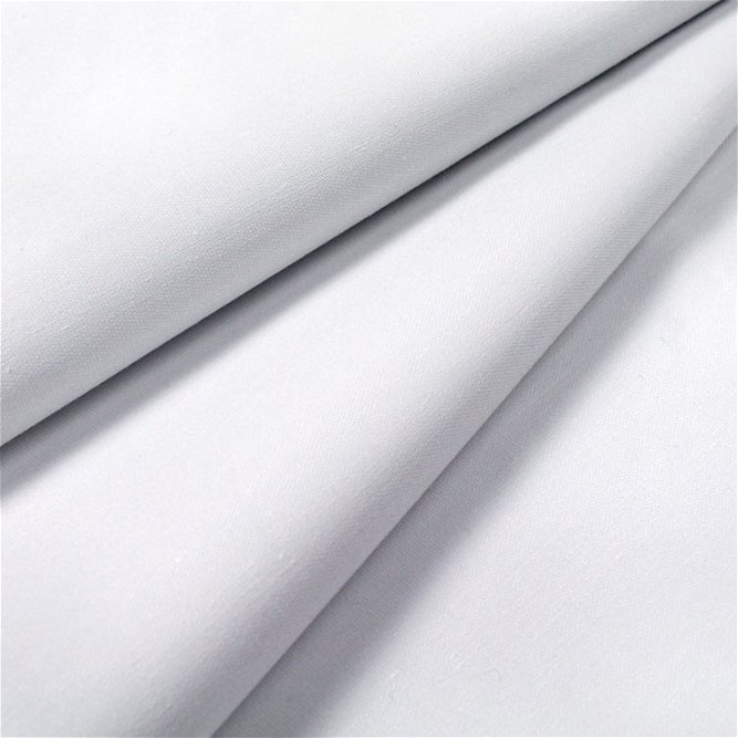 Roc-lon Budget Blackout White/White Drapery Lining Fabric