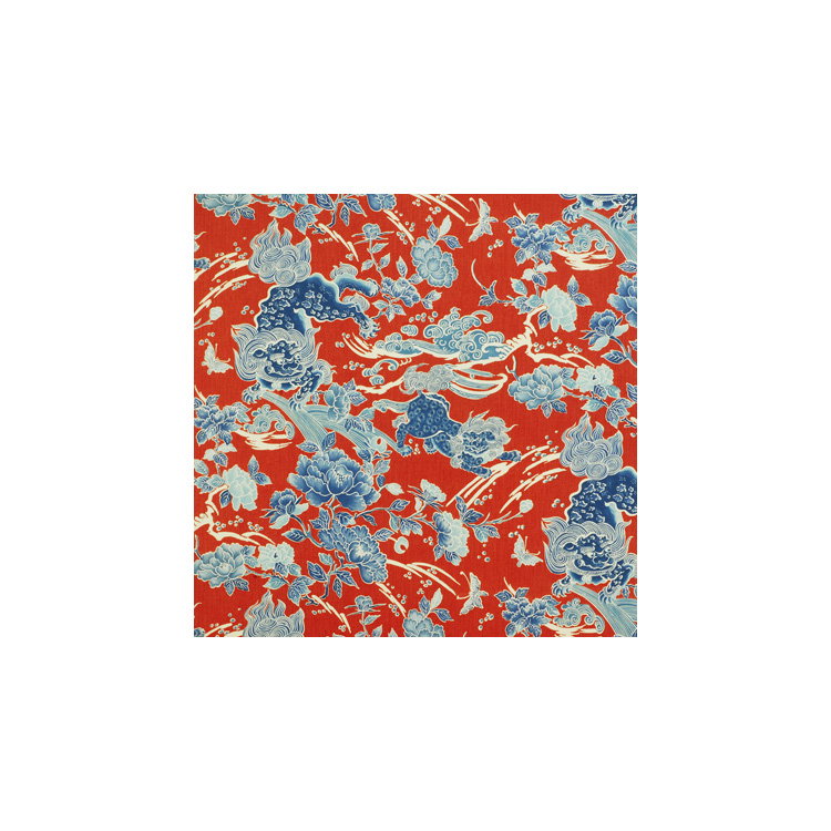 Brunschwig &amp; Fils Shishi Poppy Fabric