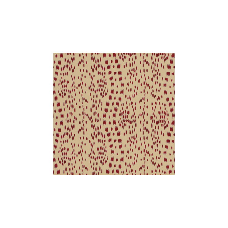 Brunschwig &amp; Fils Les Touches Bordeaux Fabric
