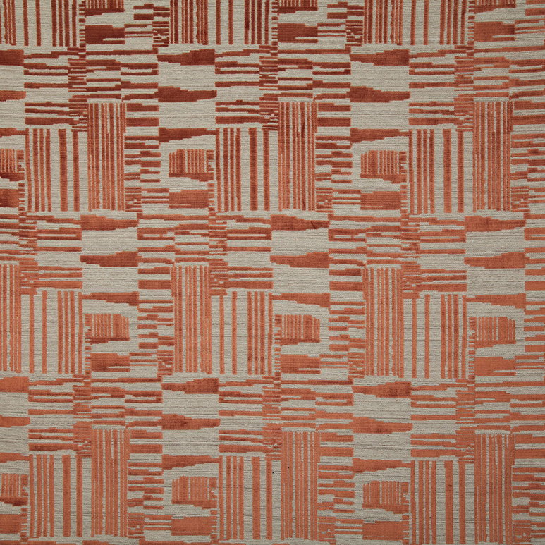 Pindler &amp; Pindler Earlson Terracotta Fabric