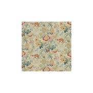 Brunschwig & Fils Edenwood Hdb Red/Blue Fabric