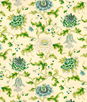 Brunschwig & Fils New Athos Spring/Aqua Fabric