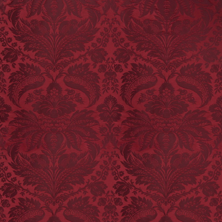 Brunschwig &amp; Fils Damask Pierre Grape Fabric