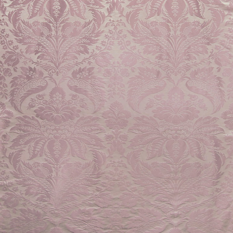 Brunschwig &amp; Fils Damask Pierre Amethyst Fabric