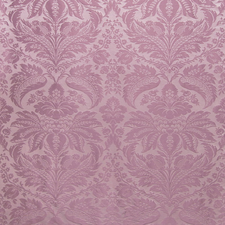 Brunschwig &amp; Fils Damask Pierre Lavender Fabric