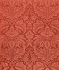 Brunschwig & Fils Damask Pierre Pepper Red Fabric