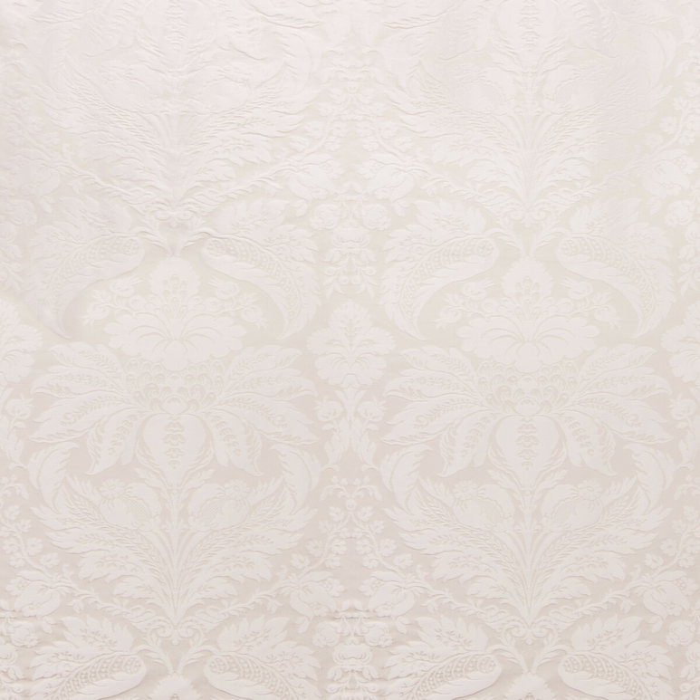 Brunschwig &amp; Fils Damask Pierre Snow Fabric