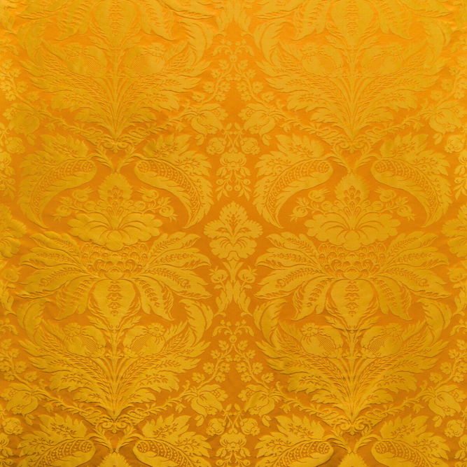 Brunschwig &amp; Fils Damask Pierre Spice Fabric