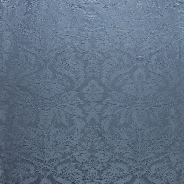 Brunschwig &amp; Fils Damask Pierre Delft Fabric