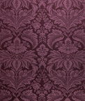 Brunschwig & Fils Damask Pierre Eggplant Fabric