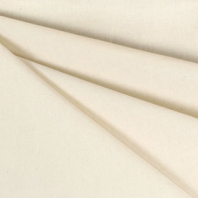 48" Unbleached Cotton FR Muslin Fabric image 1 of 1