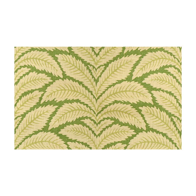 Brunschwig &amp; Fils Talavera Linen Leaf Fabric