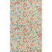 Brunschwig & Fils Aravali Aqua/Rose Fabric