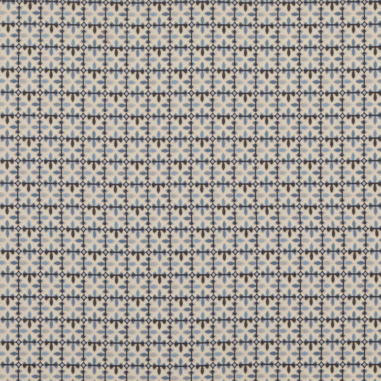Brunschwig &amp; Fils Porthos Indigo Fabric
