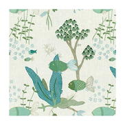 Brunschwig & Fils Lyford Cay Seafoam Fabric