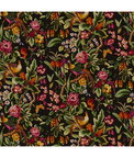 Brunschwig & Fils Pheasans Chocolatelat Fabric