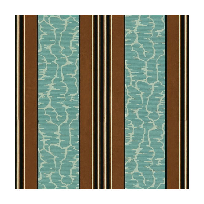 Brunschwig &amp; Fils Castiglione Turquoise Fabric