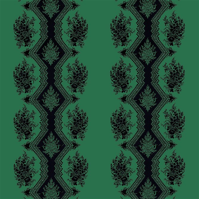Brunschwig &amp; Fils Coppelia Satin Emerald Fabric