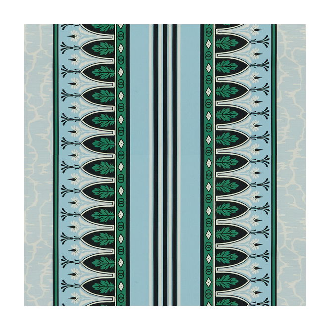 Brunschwig &amp; Fils Lola Montez Emerald/Aqua Fabric