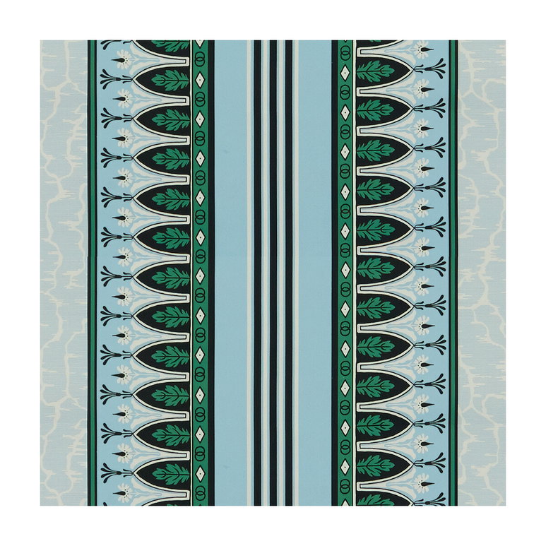 Brunschwig &amp; Fils Lola Montez Emerald/Aqua Fabric