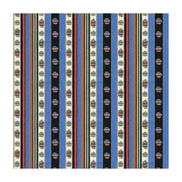 Brunschwig & Fils Rayure Moire Bleu Fabric
