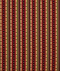 Brunschwig & Fils Rayure Percale Rouge Fabric