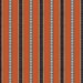 Brunschwig & Fils Rayure Broderie Orange Fabric