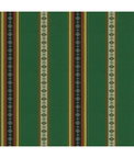 Brunschwig & Fils Rayure Broderie Vert Fabric