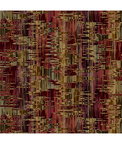 Brunschwig & Fils Amauri Velvet Sand/Berry Fabric