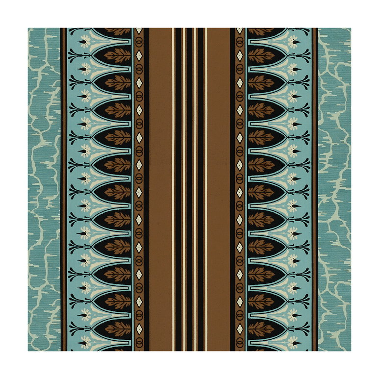 Brunschwig &amp; Fils Lola Montez Turquoise Fabric