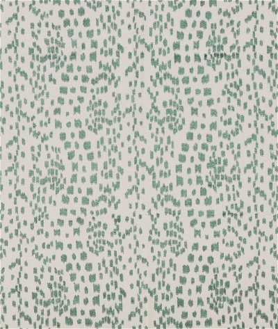 Brunschwig & Fils Les Touches Embroidery Jade Fabric
