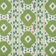 Brunschwig & Fils Varkala Print Teal/Green Fabric
