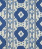 Brunschwig & Fils Varkala Print Navy/Sky Fabric