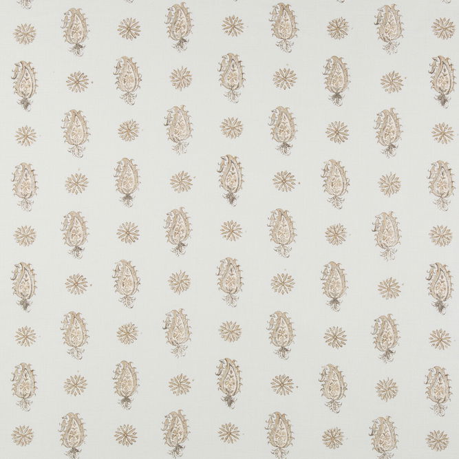 Brunschwig &amp; Fils Onam Paisley Spa/Beige Fabric