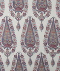 Brunschwig & Fils Komal Paisley Madder/Blue Fabric