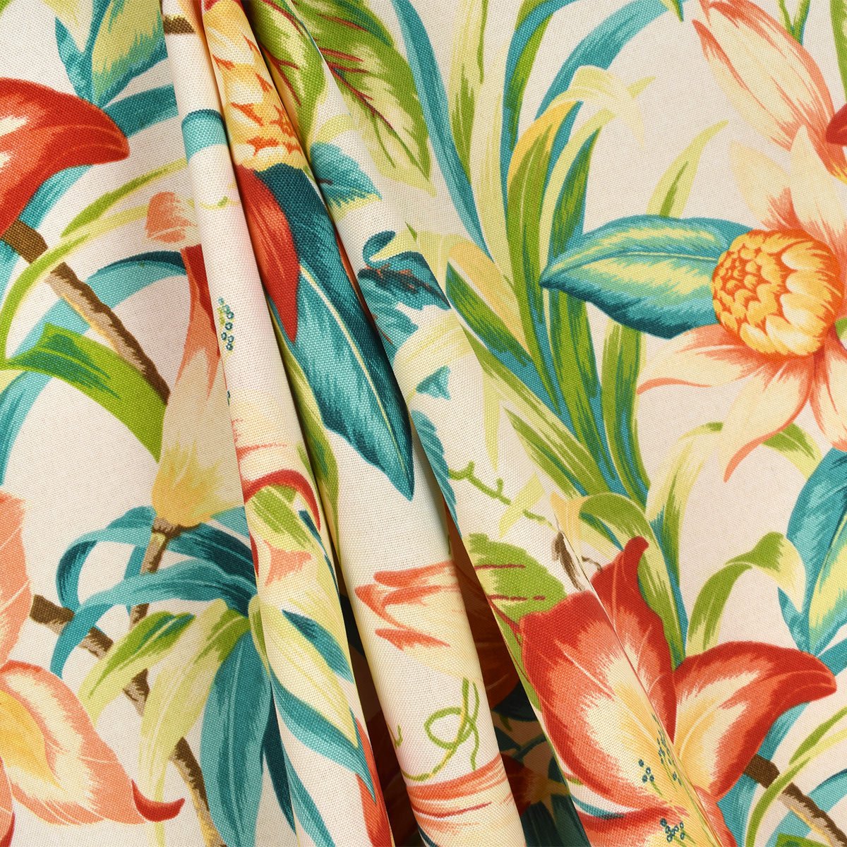Tommy Bahama Outdoor Botanical Glow Tiger Lily Fabric | OnlineFabricStore