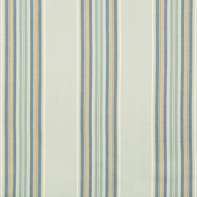 Brunschwig &amp; Fils Verdon Stripe Sea/Blue Fabric