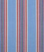 Brunschwig & Fils Verdon Stripe Blue/Red Fabric