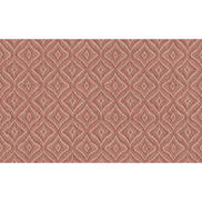 Brunschwig & Fils Embroideryrun Woven Coral Fabric