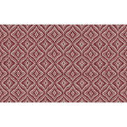 Brunschwig & Fils Embroideryrun Woven Red Fabric